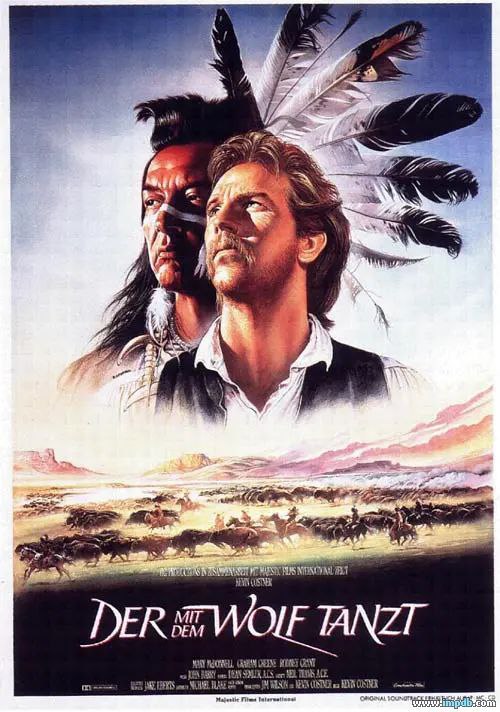 豆瓣8.9经典西部电影 与狼共舞 Dances with Wolves (1990) 1.84G